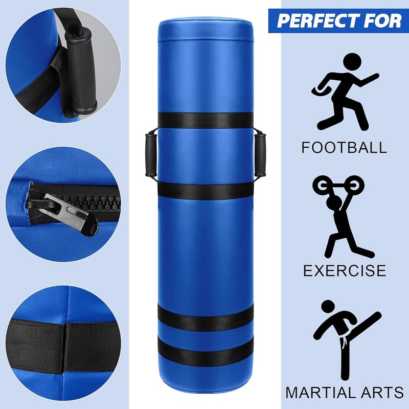 Arrowbash Unfilled Football Tackling Dummy 4 ft Sports Training Dummy Football Training Equipment with Handles for Youth College Drills Kickboxing Martial Basketball Practice, Unfilled - Image 2